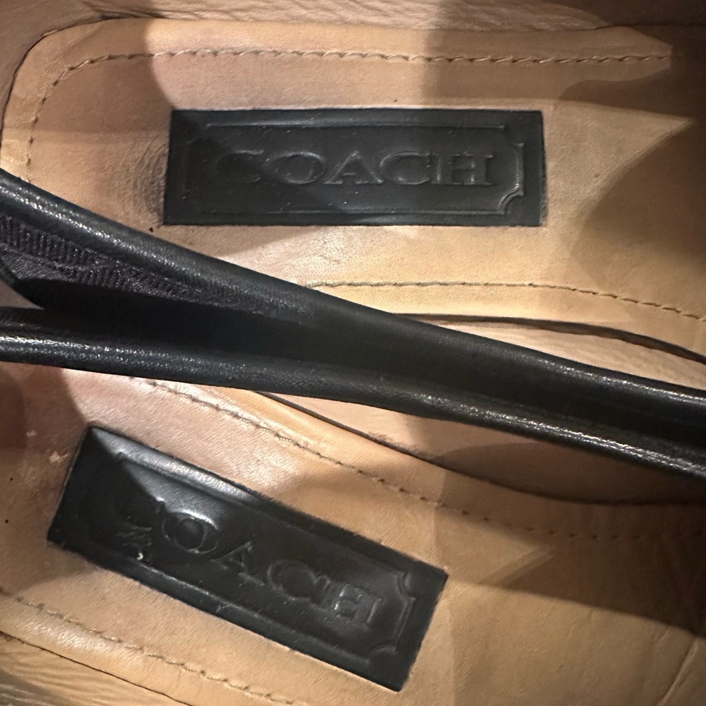 Coach Black Signature Esther Horsebit Loafers - Picture 15 of 16